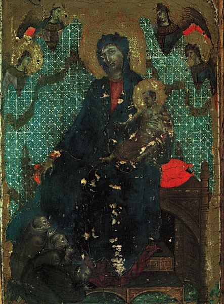 Duccio di Buoninsegna The Madonna of the Franciscans